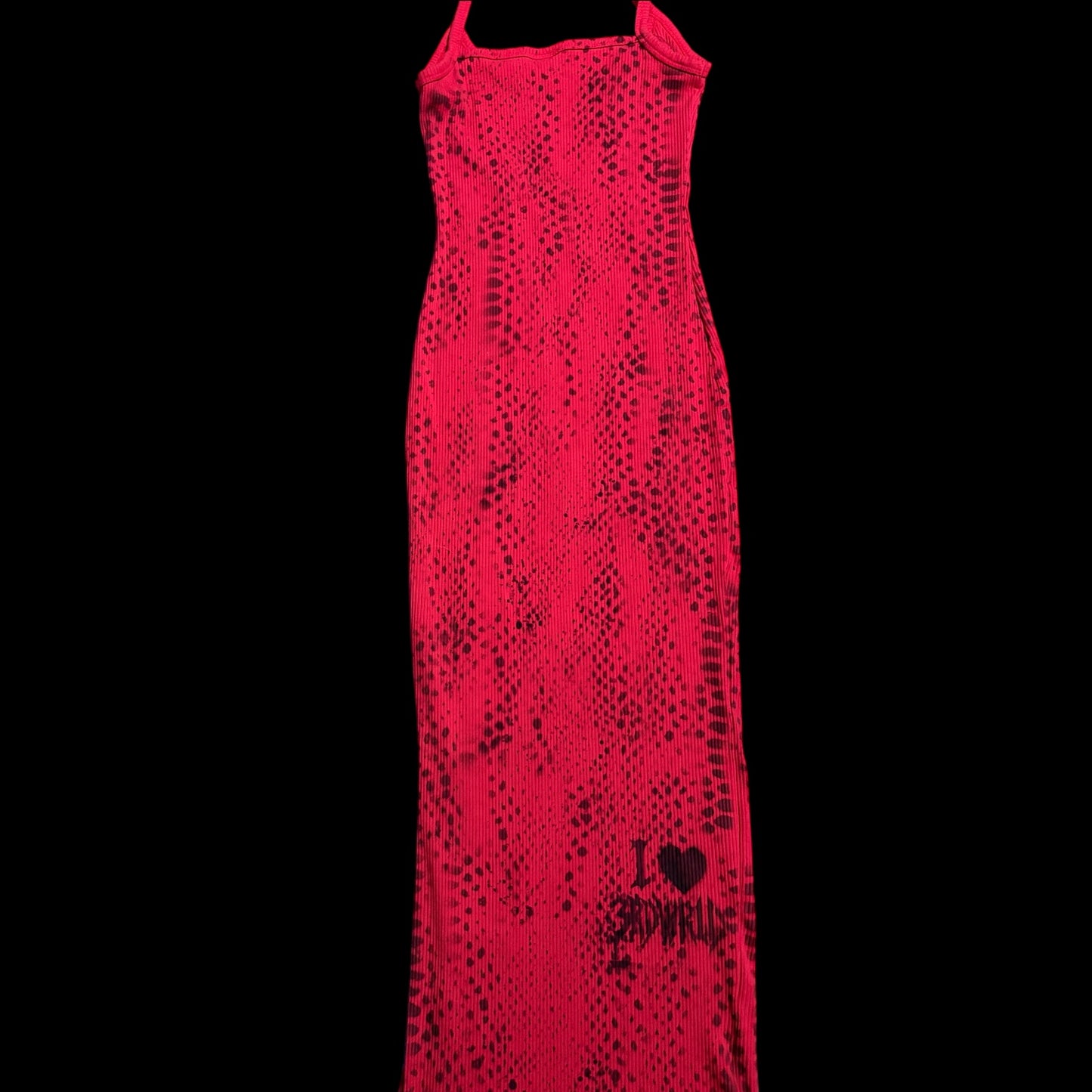 Red BODYCON MAXI Dress