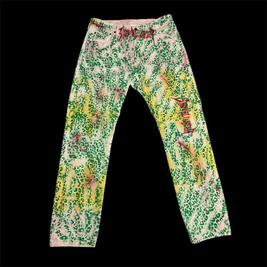 3rdWrld Cheetah Sprite Denim