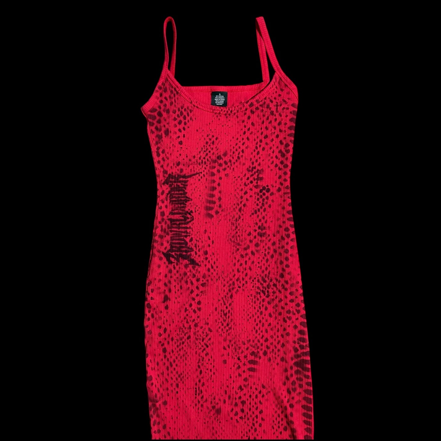 Red BODYCON MAXI Dress
